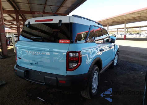 2025 Ford Bronco Sport Heritage z USA, uszkodzony, nr VIN 3FMCR9GN8SRF27310